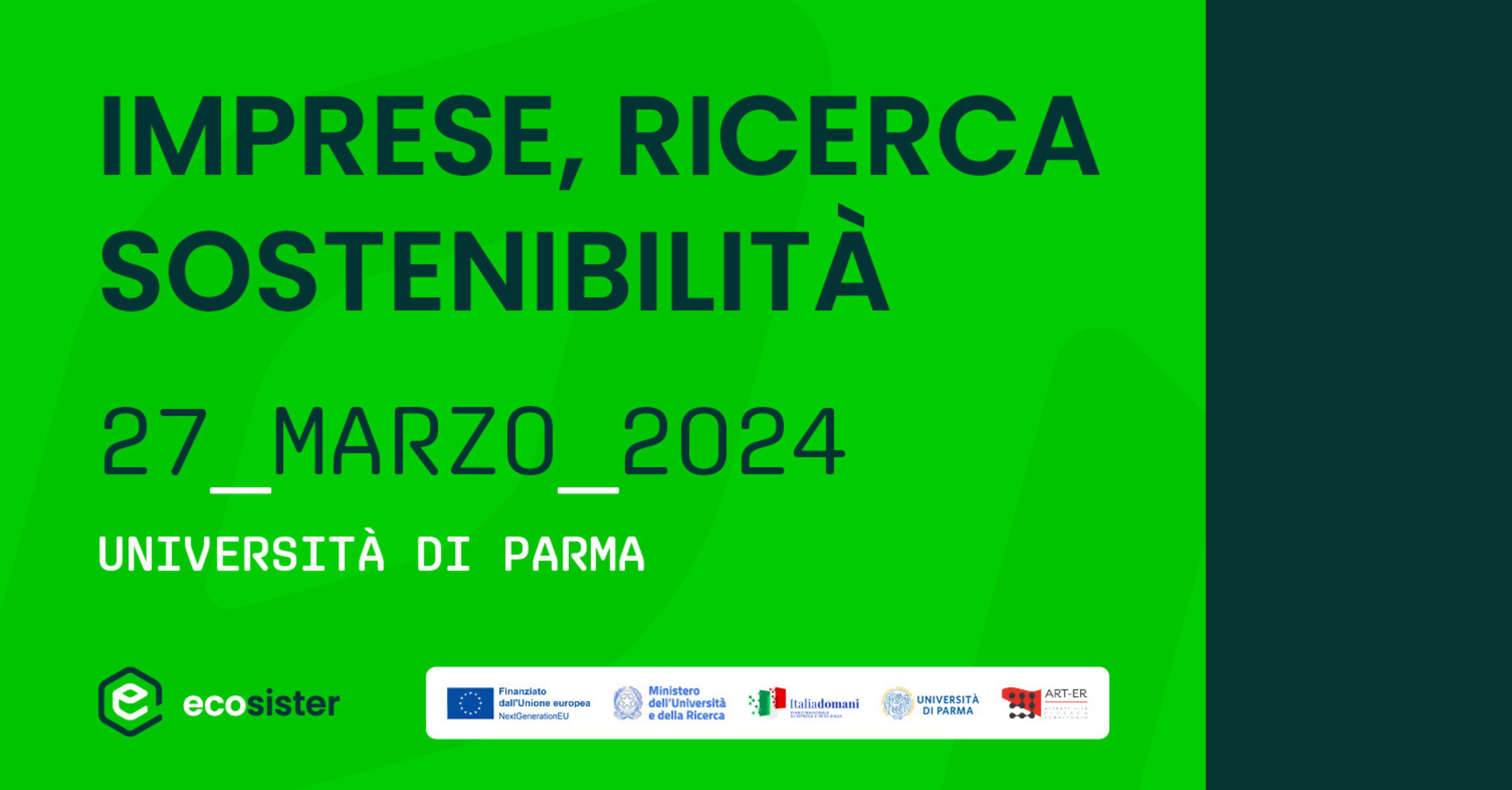 Imprese, Ricerca, Sostenibilità: Info Day servizi e finanziamenti per il futuro green dell’Emilia-Romagna