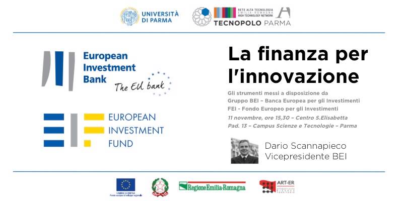 La finanza per l'innovazione- Incontro con la Banca Europea per gli Investimenti 