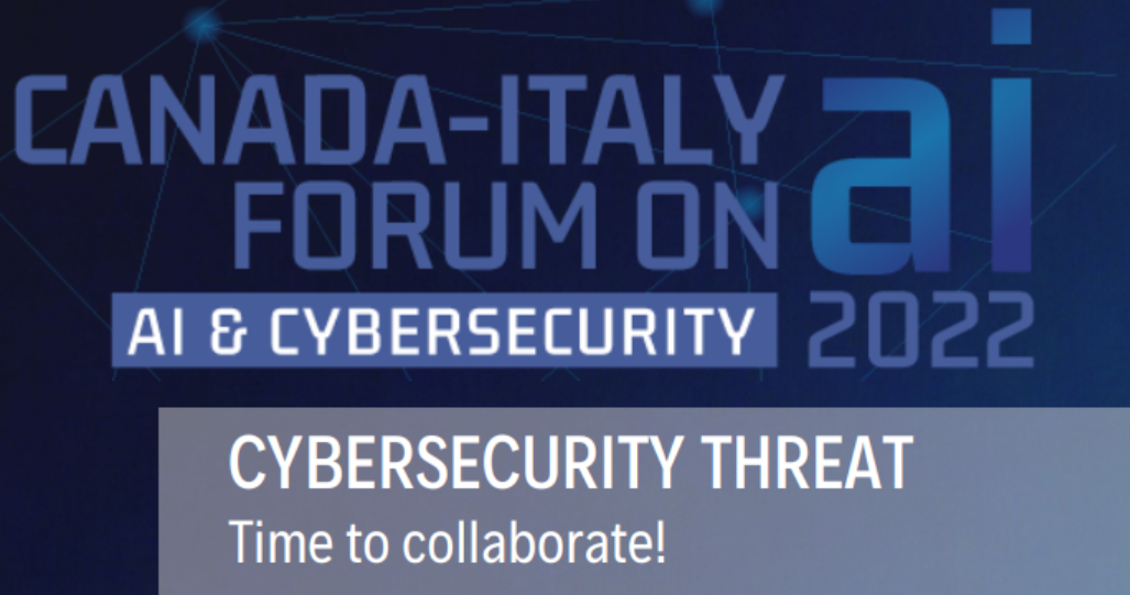 Forum Canada-Italia su Intelligenza Artificiale e Cybersecurity