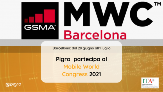 Pigro al Mobile World Congress di Barcellona