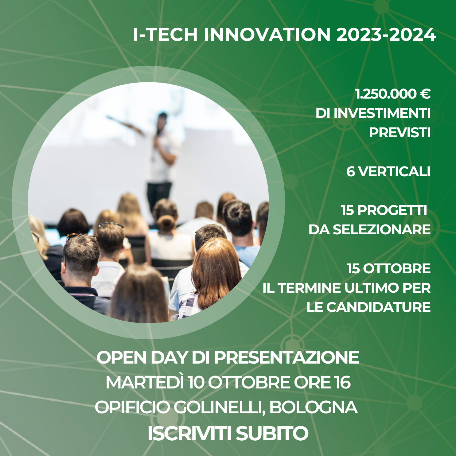 I-TECH INNOVATION 23-24: OPEN DAY DI PRESENTAZIONE