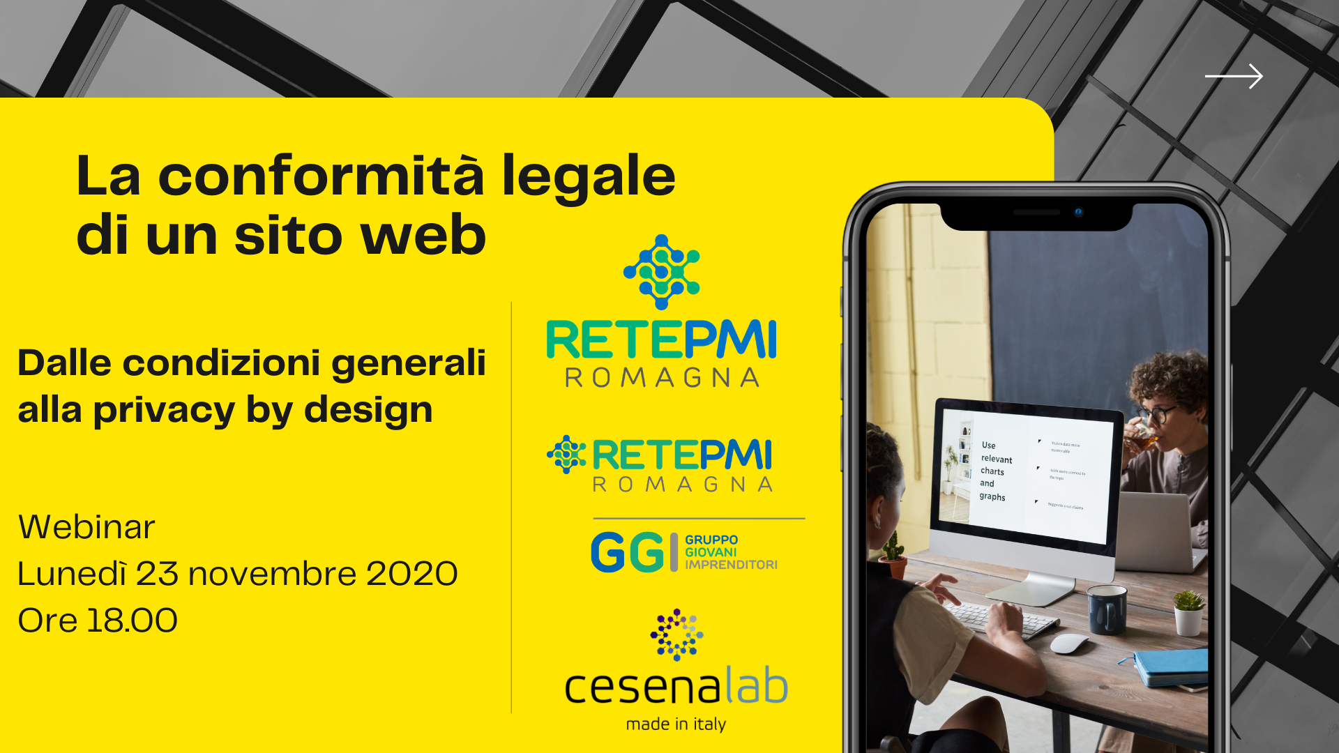 La conformità legale di un sito web