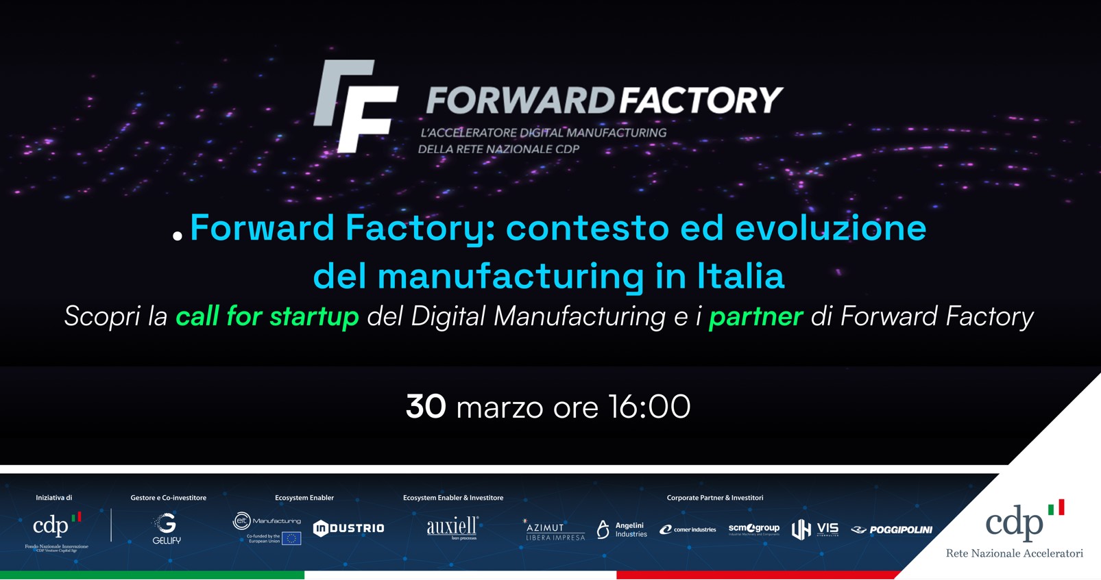 Forward Factory: il contesto e l'evoluzione del manufacturing in Italia