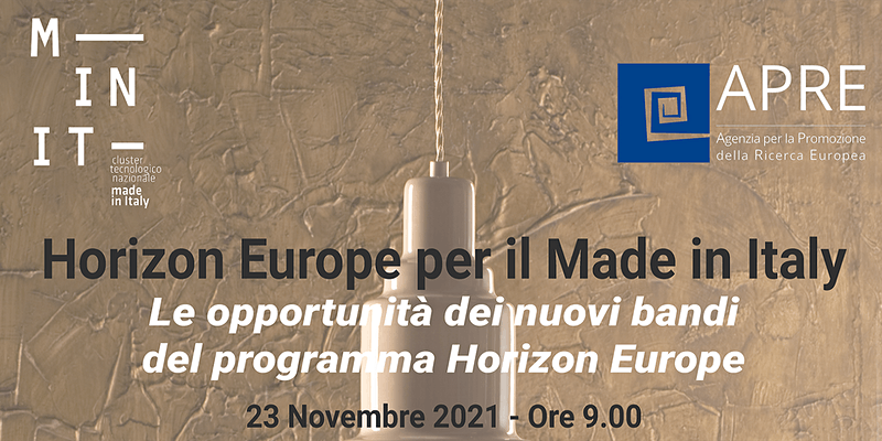 Horizon Europe per il Made in Italy