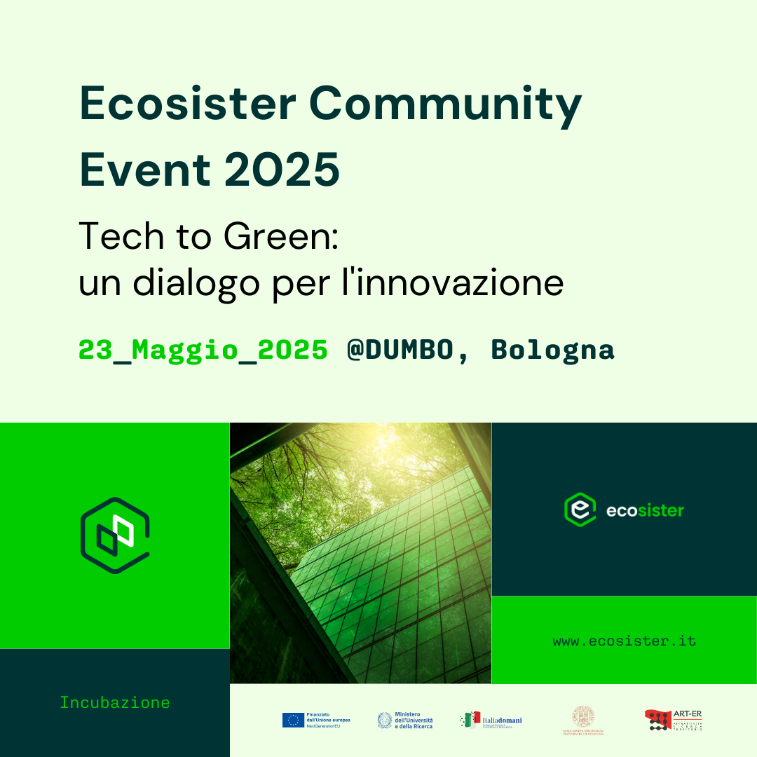 Ecosister Community Event 2025 – Tech to Green: un dialogo per l’innovazione