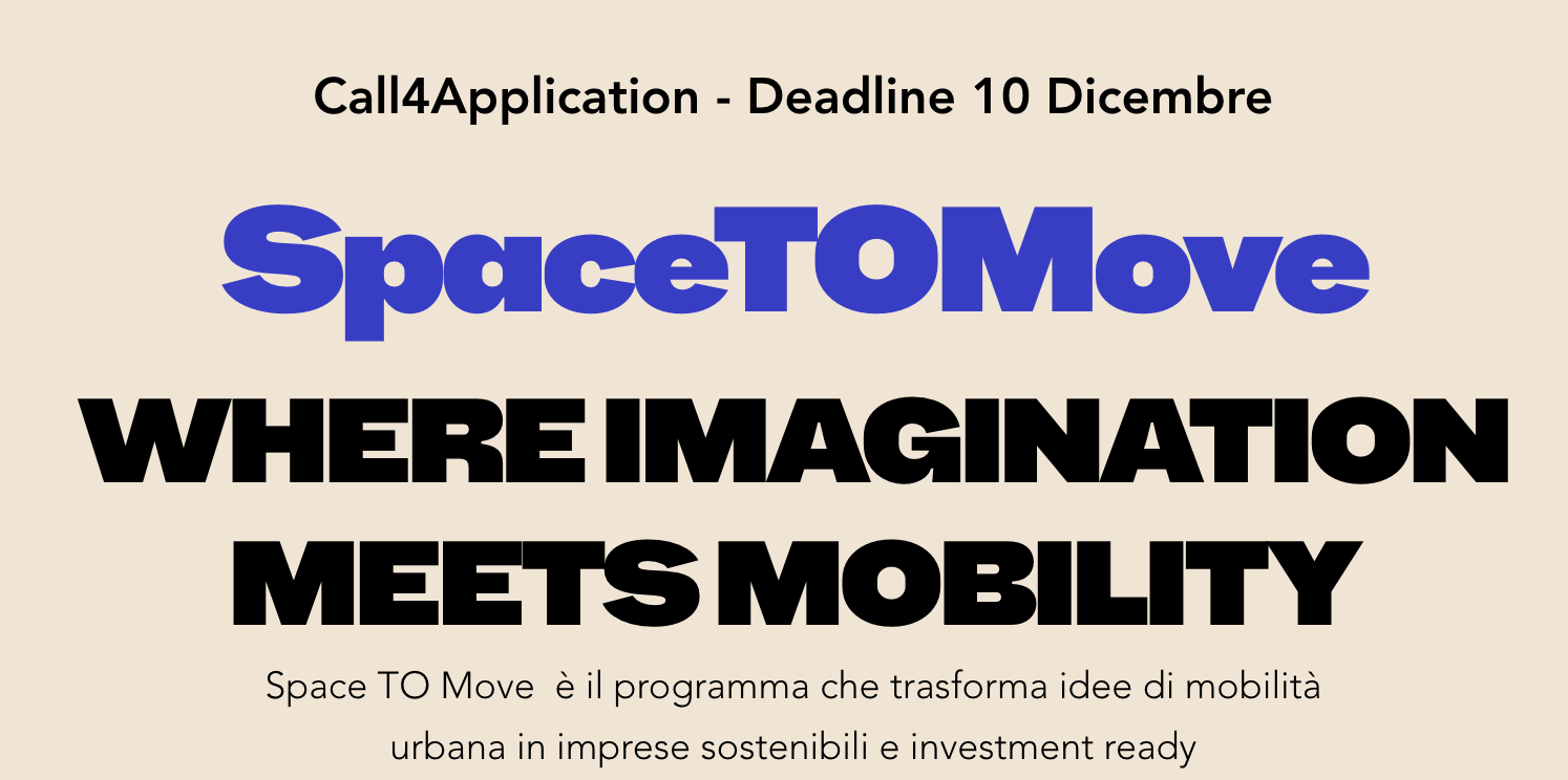 Call Space TO Move: l'acceleratore per la Mobilità Urbana Sostenibile