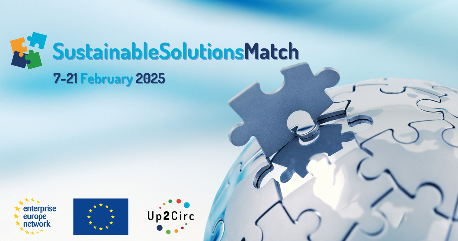 Partecipa al Matchmaking online "Sustainable Solutions Match 2025"