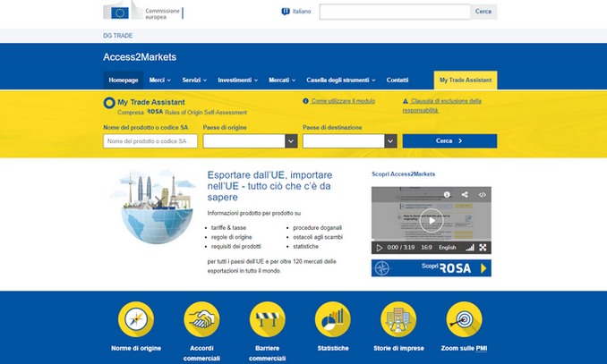 Nuovo portale Access2Markets per sostenere l’export delle imprese dell’UE