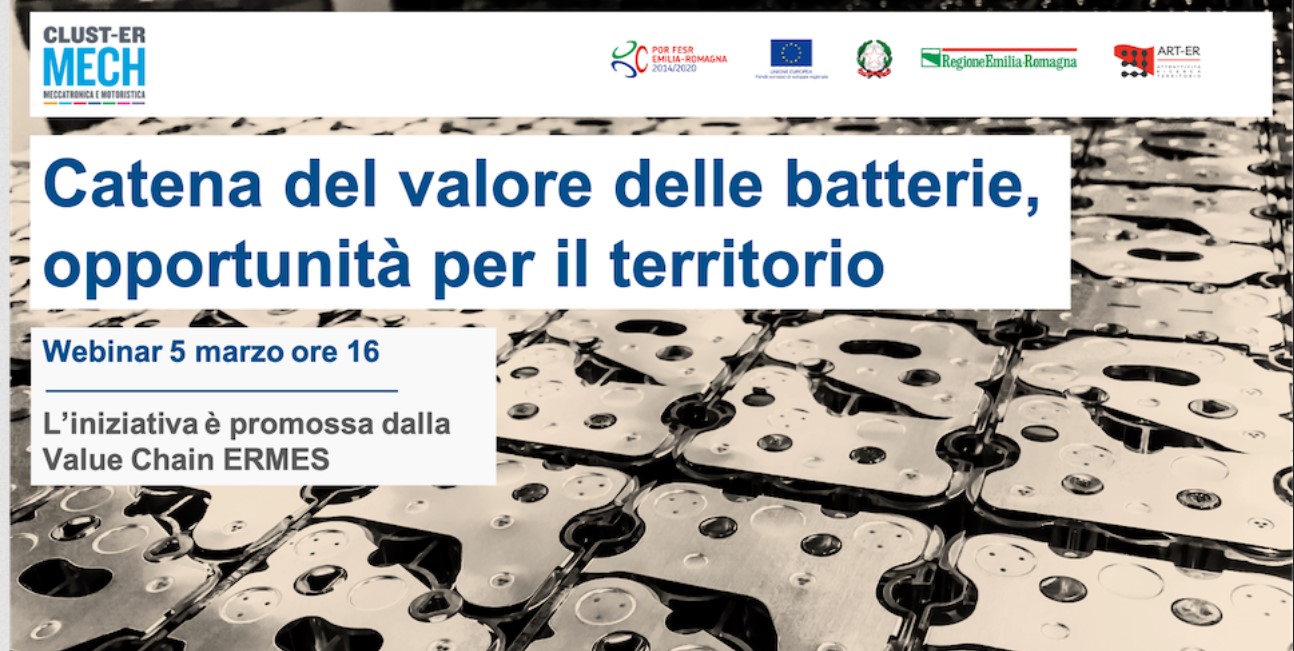 Catena del valore delle batterie: quali opportunità per il territorio