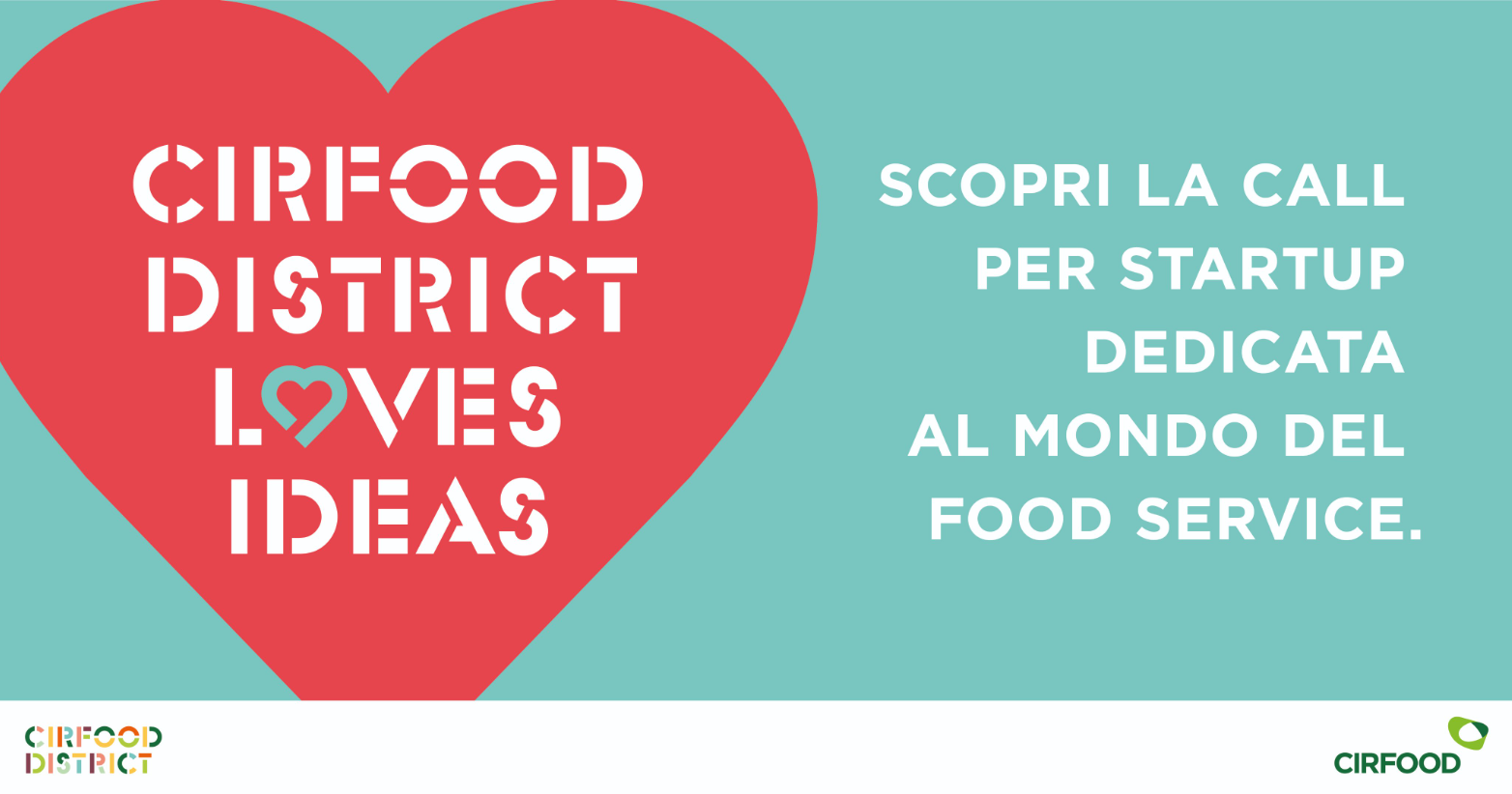 CIRFOOD DISTRICT lancia la call per Startup dedicata all’innovazione nel mondo del food service