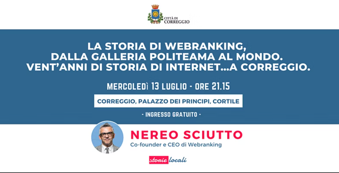 La storia di Webranking, dalla Galleria Politeama al mondo