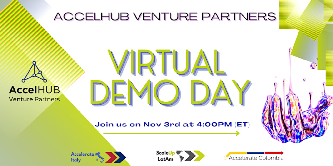 Virtual demo day" di AccelHUB Venture Partners