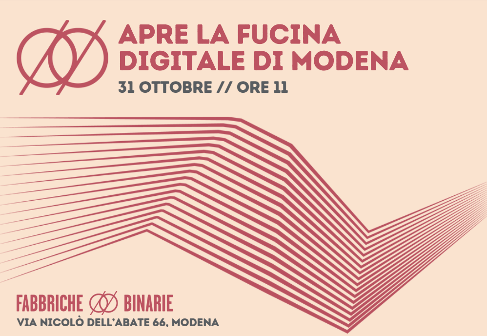 Inaugurazione di Fabbriche Binarie, il nuovo spazio dedicato all’innovazione