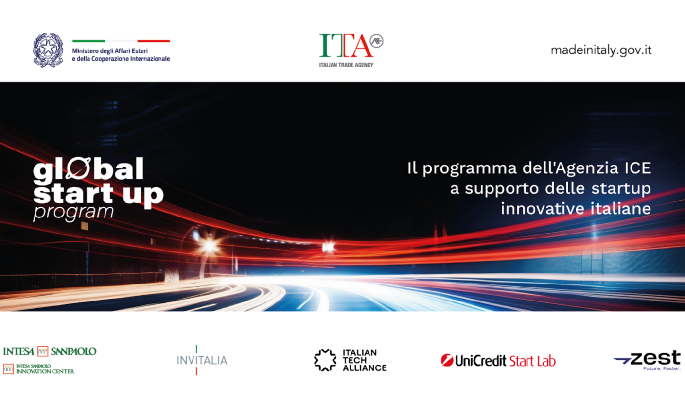 Webinar di presentazione della quinta edizione di Global Start Up Program