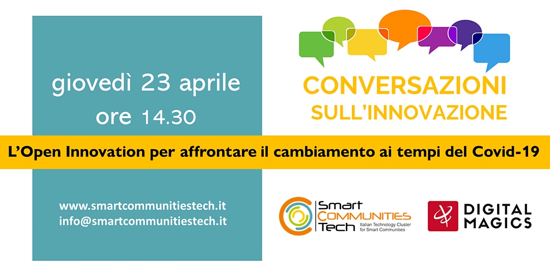 Le conversazioni sull’innovazione del Cluster Smart Communities