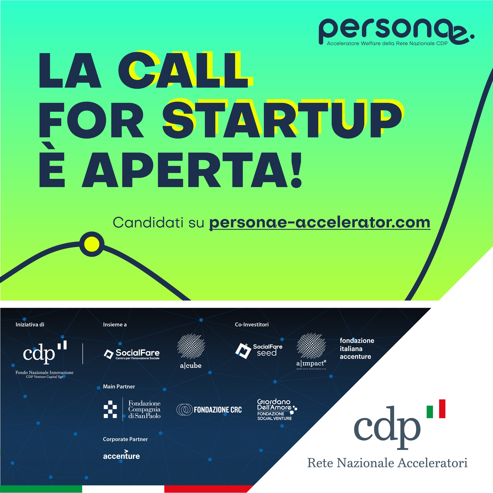 Terza edizione del programma di accelerazione Personae