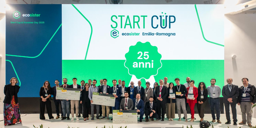 Ecosister e Start Cup Emilia-Romagna 2025: premiate le tre migliori idee innovative della regione