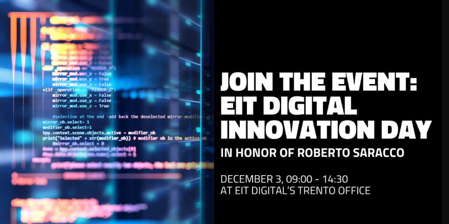 EIT Digital Innovation Day: l'innovazione tecnologica in Italia e in Europa