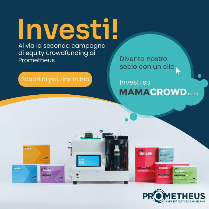 Al via oggi la campagna di Equity crowdfunding su Mamacrowd di Prometheus