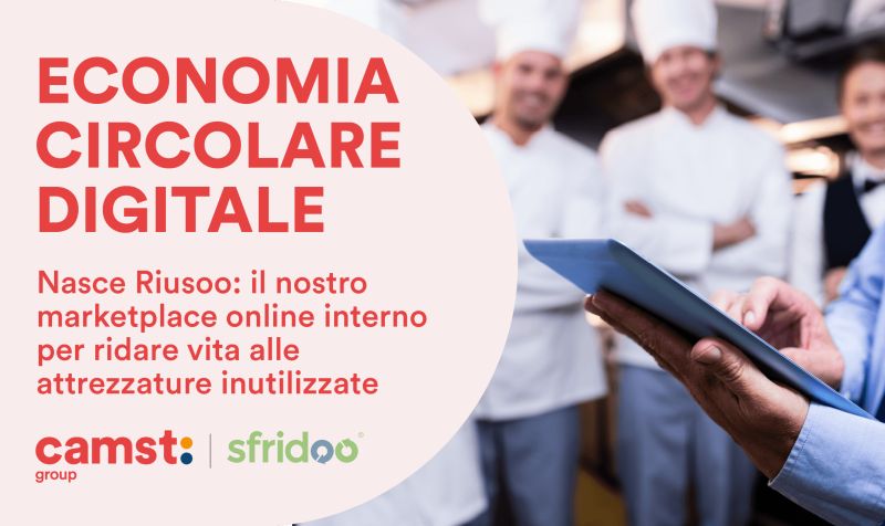 Camst group e Sfridoo insieme per la digital circular economy