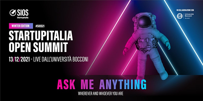 StartupItalia Open Summit Winter Edition