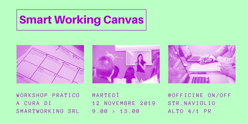 Smart Working Canvas | Workshop sul lavoro agile