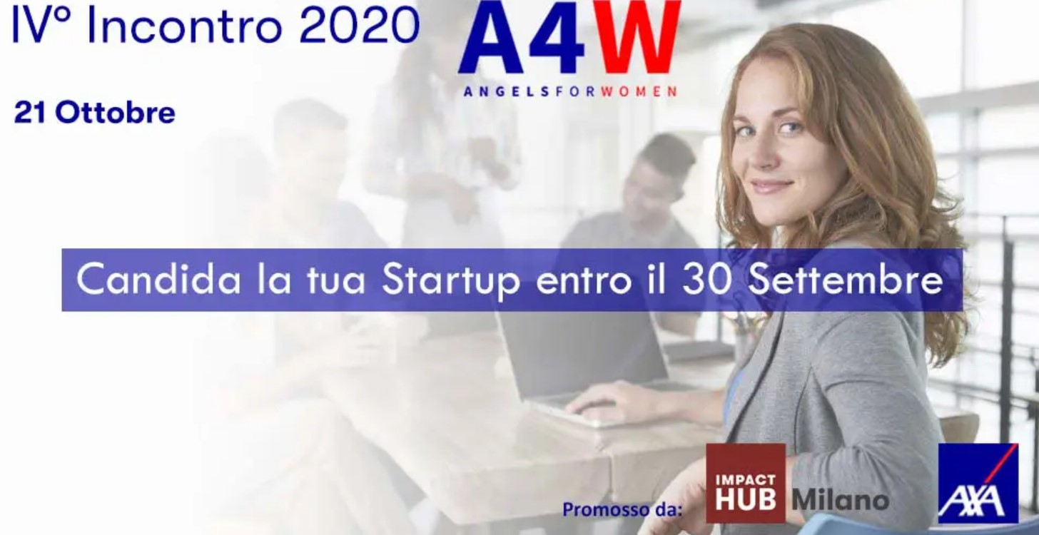 Angels4Women: al via la call per startup femminili