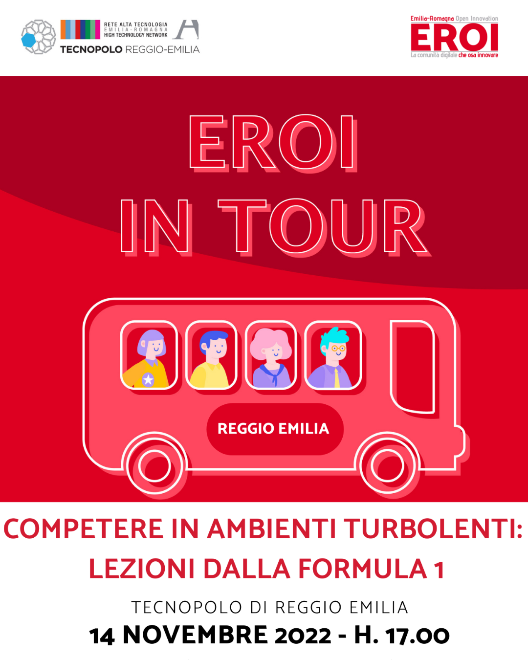 EROI IN TOUR: tappa di Reggio Emilia