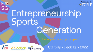 Entrepreneurship Sports Generation (ESG) 2022