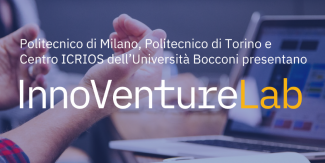 Programma di pre-accelerazione per startup InnoVentureLab