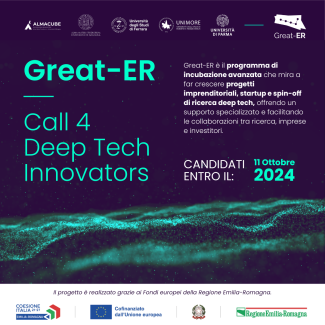 Al via “Great-ER", il programma gratuito per startup e spin-off deep tech