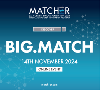 MATCHER: Aperte le Iscrizioni a BIG.MATCH per i B2B online dedicati all’Innovazione Data-Driven