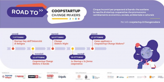 Road to Coopstartup Changemakers: cinque incontri per aiutarti a creare la tua startup