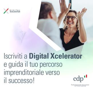 Digital Xcelerator: la piattaforma di CDP Venture Capital per accelerare le tue competenze imprenditoriali