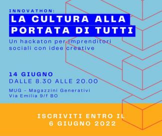 Al via Innovathon: La cultura alla portata di tutti