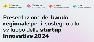 Bando Start Up Innovative: Eventi di presentazione del Bando Regionale 2024