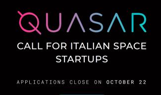 Al via Quasar, la call dedicata alle startup italiane dello spazio