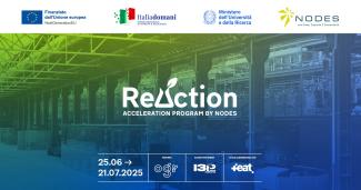 Al via ReAction – Acceleration Program by NODES per startup early-stage