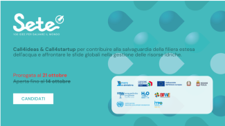 Ancora qualche giorno per partecipare alla call SETE: 100 idee per salvare il mondo